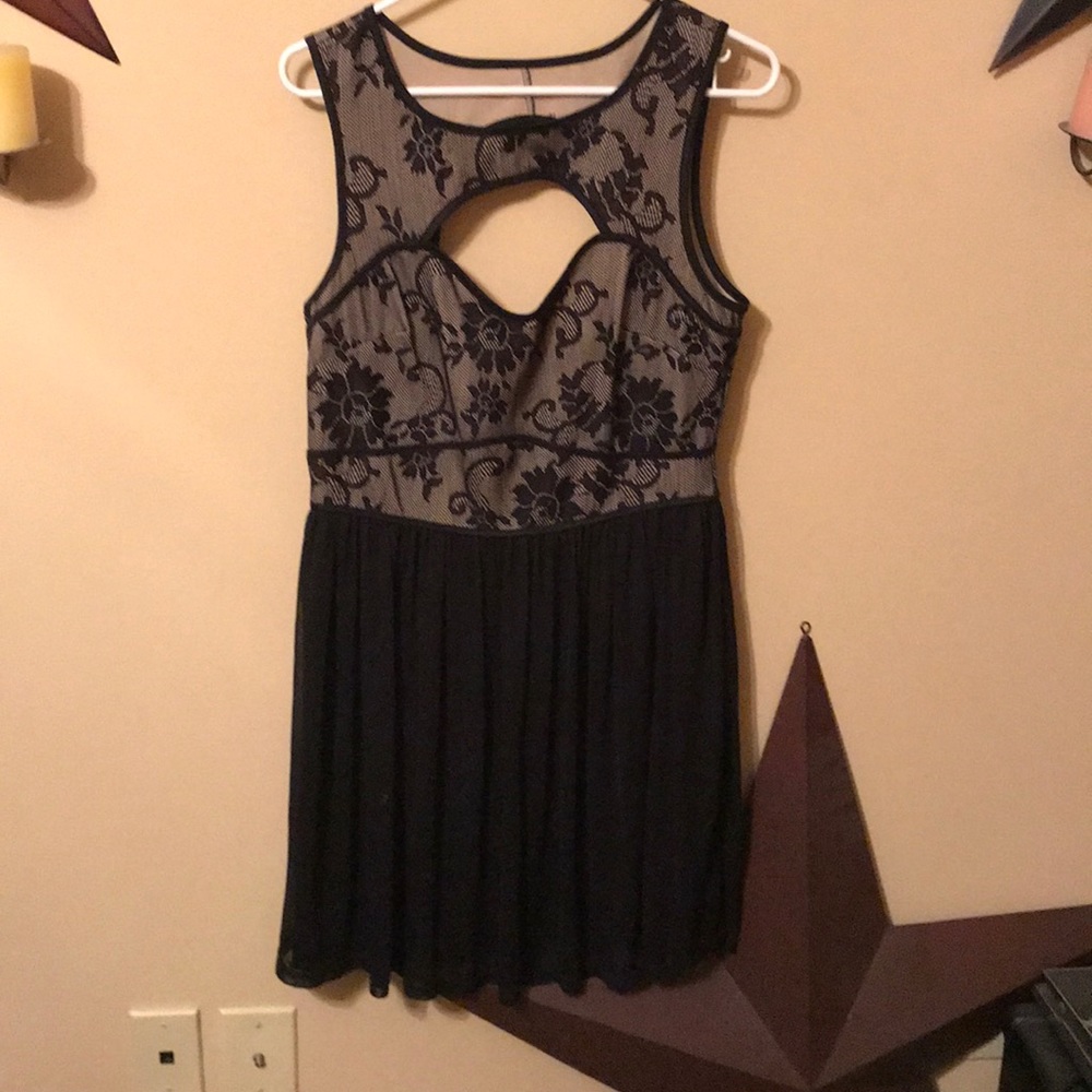 Black date night or party dress